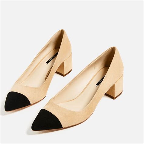 zapatos tipo chanel zara|zapatos Chanel para mujer.